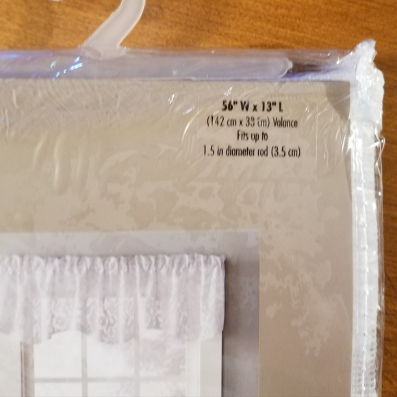 NWT SKL Home Window Curtain Valance - Picture 7 of 10